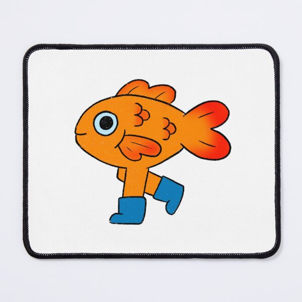Item preview, fish in wellies designed and sold by saacstix.