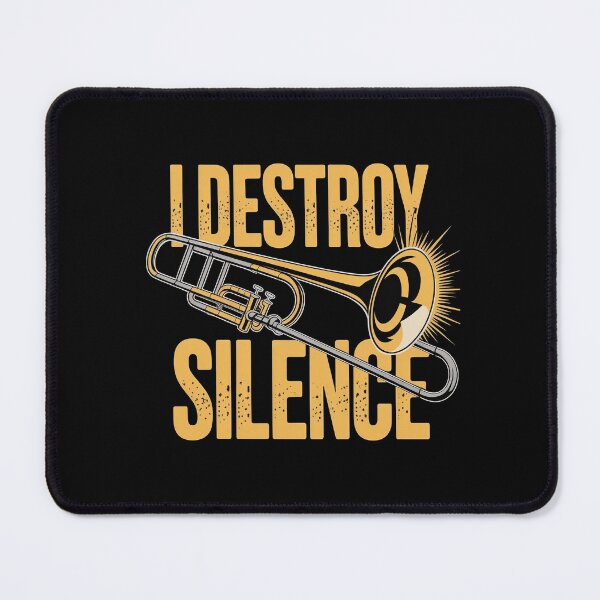 Item preview, I Destroy Silence Recto Trombone designed and sold by Redgiant87x.