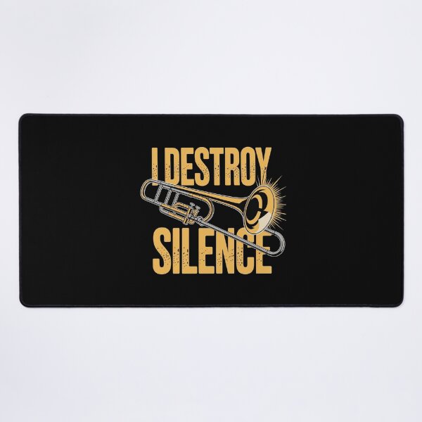 Item preview, I Destroy Silence Recto Trombone designed and sold by Redgiant87x.