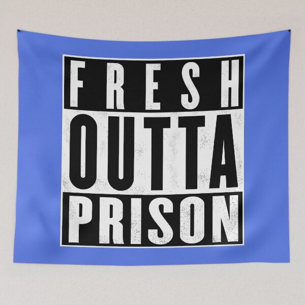 Item preview, Fresh Outta Prison Design designed and sold by DigitalandPhoto.