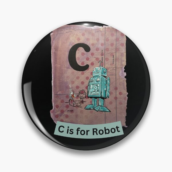 Item preview, Alphabet Flashcard - C is for Robot designed and sold by David Irvine.