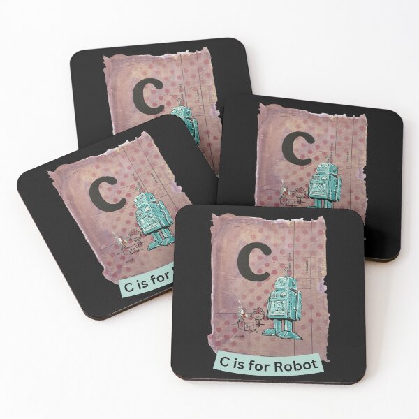 Item preview, Alphabet Flashcard - C is for Robot designed and sold by David Irvine.