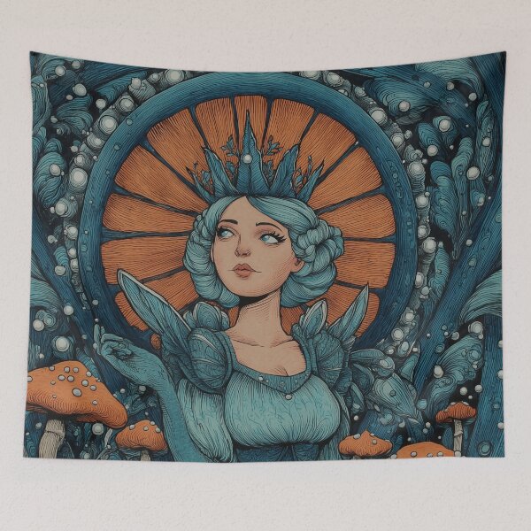Item preview, Maiden Mushroom Glow designed and sold by SporeandCanvas.