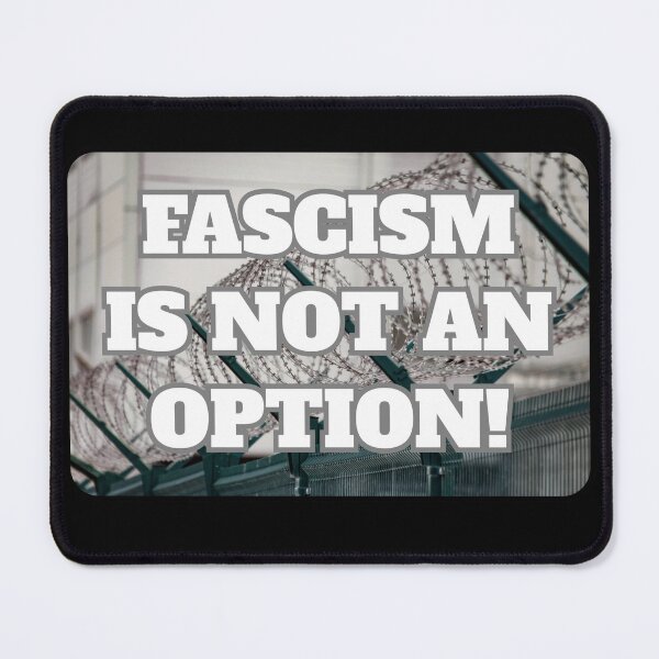 Item preview, FASCISM IS NOT AN OPTION! designed and sold by ActOutTees.