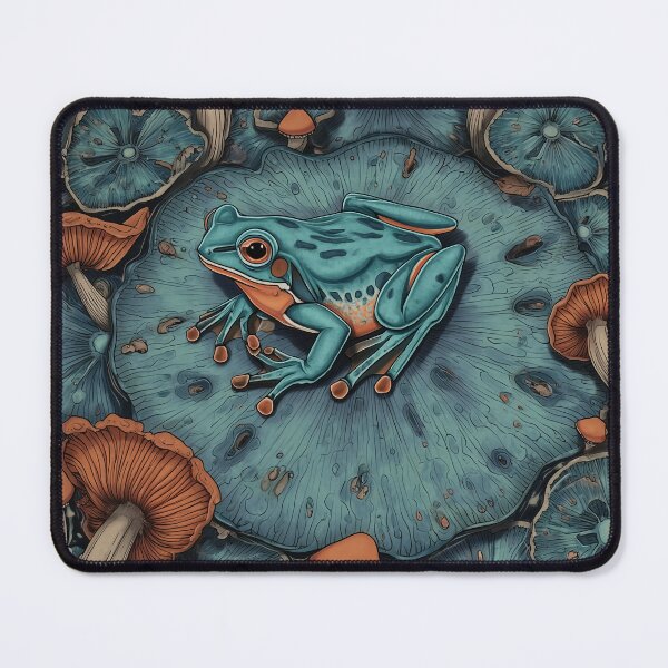 Item preview, Frog Lily Sway designed and sold by SporeandCanvas.