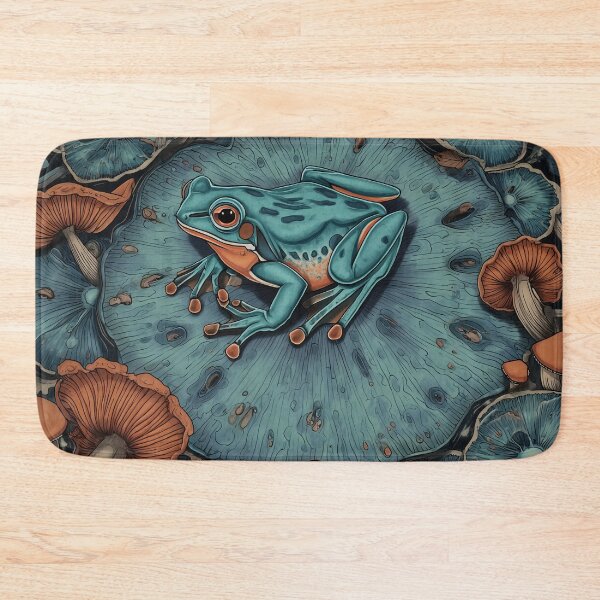 Item preview, Frog Lily Sway designed and sold by SporeandCanvas.