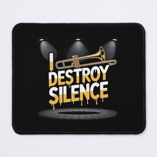 Item preview, I Destroy Silence Recto Trombone designed and sold by Redgiant87x.