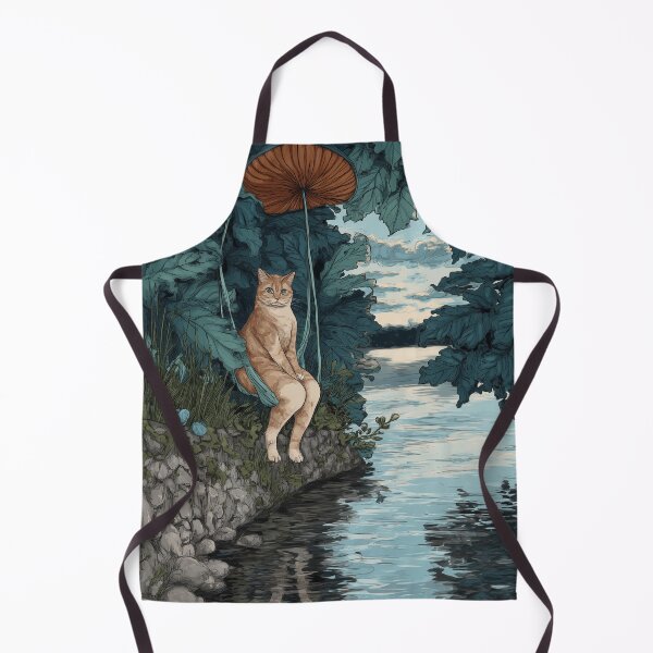 Item preview, Cat Lake Serenade designed and sold by SporeandCanvas.