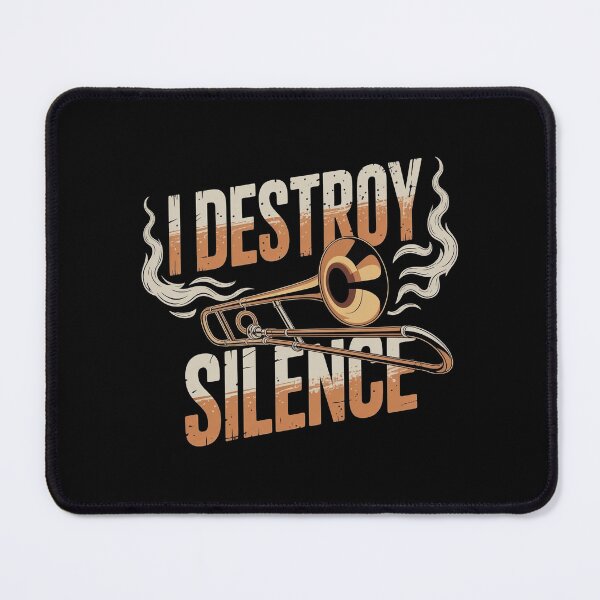 Item preview, I Destroy Silence Recto Trombone designed and sold by Redgiant87x.