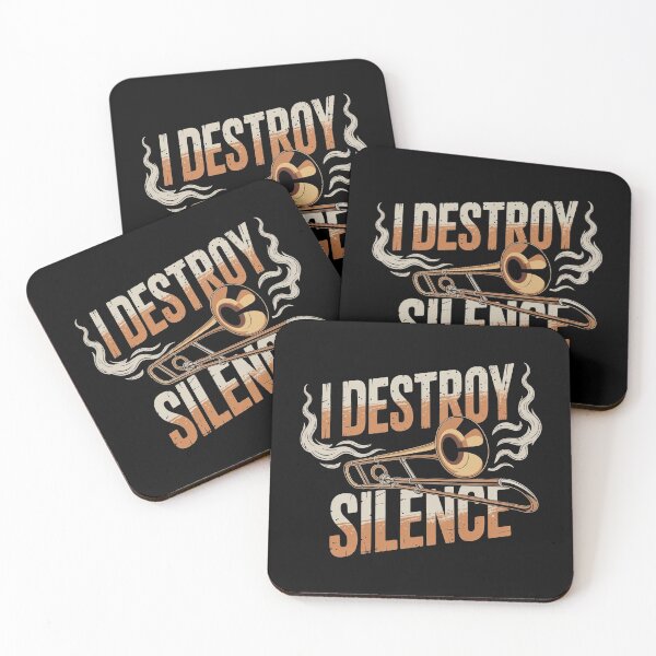 Artikelvorschau, I Destroy Silence Recto Posaune entworfen und verkauft von Redgiant87x.
