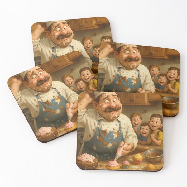 Item preview, pastry chef funny messy birthday for kids designed and sold by stemoir.