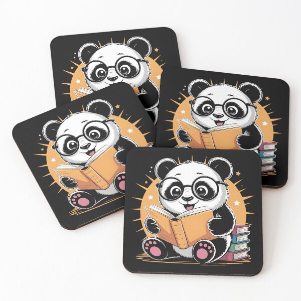 Item preview, Panda reading a book. Bookworm. Book lover. designed and sold by designsbyaneta.