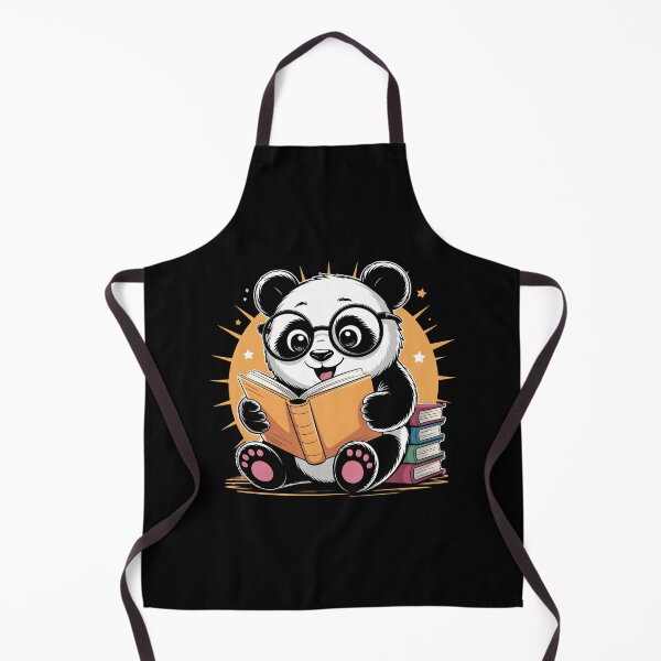 Item preview, Panda reading a book. Bookworm. Book lover. designed and sold by designsbyaneta.