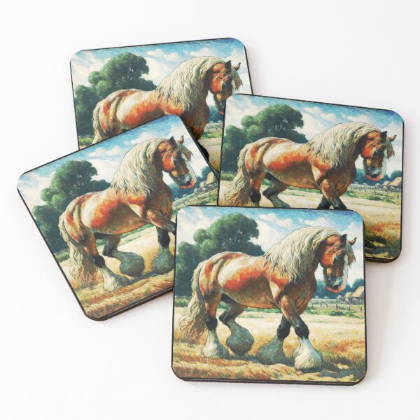 Item preview, Belgian Draft Heavy Horses v5 designed and sold by Helios Be. Lavsh.
