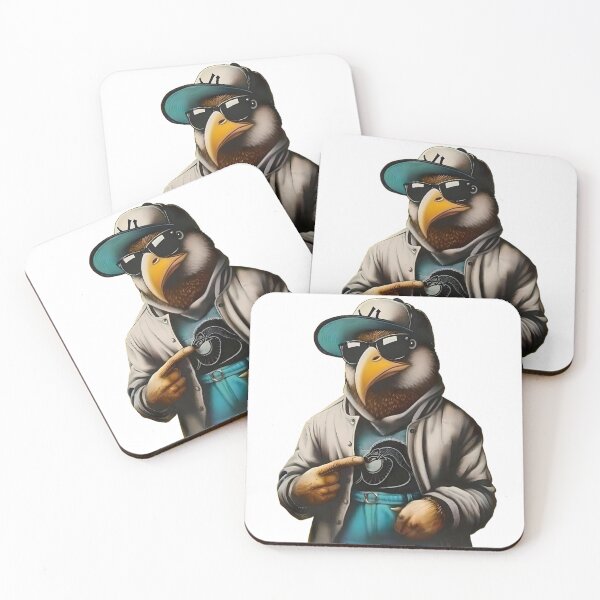 Item preview, 90s Streetwear Bird – Funky Urban Animal designed and sold by FunkyFauna.