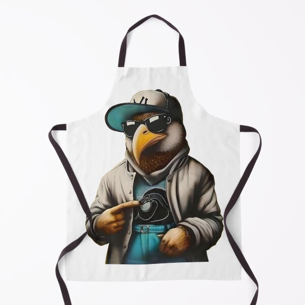 Item preview, 90s Streetwear Bird – Funky Urban Animal designed and sold by FunkyFauna.