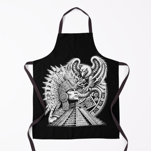 Item preview, Mexican Aztec Eagle Warrior Calendar Mexico Mayan Maya designed and sold by HechoEnAztlan.