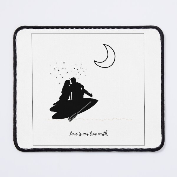 Item preview, Love Is Our True North Romantic Couple on Paddleboard designed and sold by bobparduephoto.