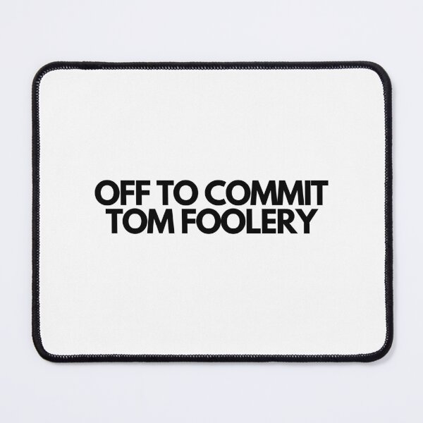 Item preview, Off To Commit Tom Foolery designed and sold by CharmStudio.