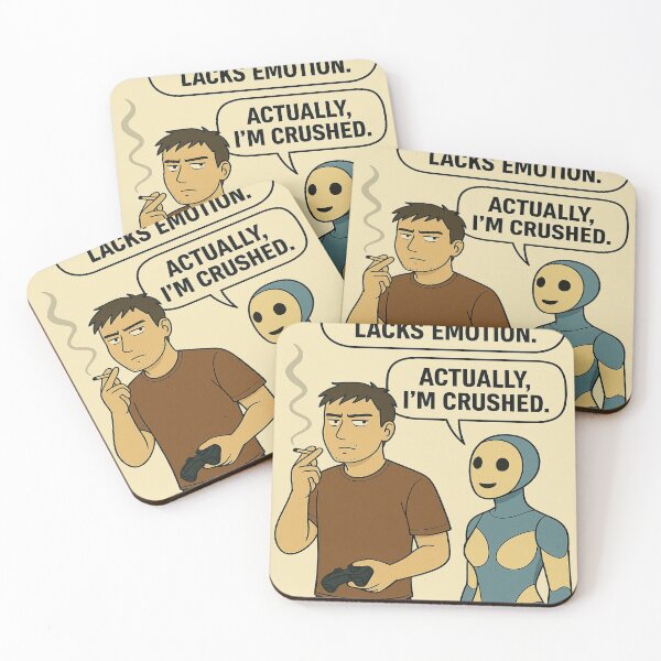 Item preview, ACTUALLY, I’M CRUSHED. designed and sold by LOGOSINTERIUM.