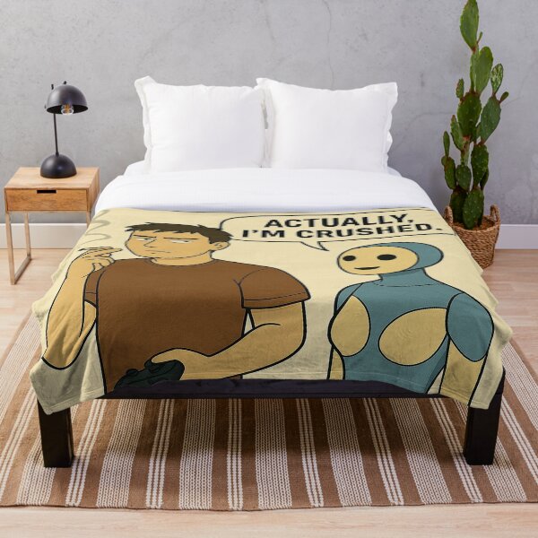 Item preview, ACTUALLY, I’M CRUSHED. designed and sold by LOGOSINTERIUM.