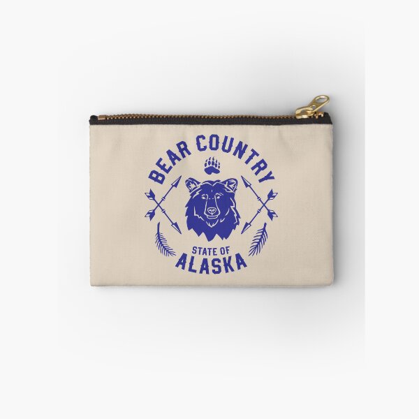 Item preview, Bear Country Alaska Bear Illustration – State of Alaska Wildlife Art Gift for Alaskans, Animal Lovers & Nature Enthusiasts designed and sold by Design Atlas.