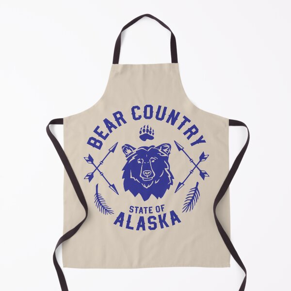 Item preview, Bear Country Alaska Bear Illustration – State of Alaska Wildlife Art Gift for Alaskans, Animal Lovers & Nature Enthusiasts designed and sold by Design Atlas.