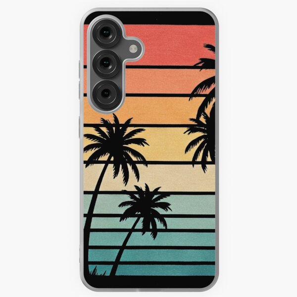Item preview, Retro Tropical Sunset designed and sold by Samtorio.