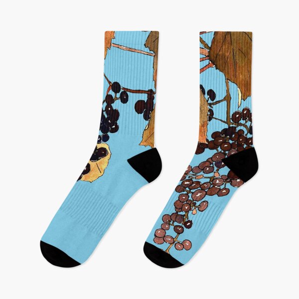 Item preview, Art Nouveau Frost Grapes American Hannah Borger Overbeck 1915 designed and sold by Pixelchicken.