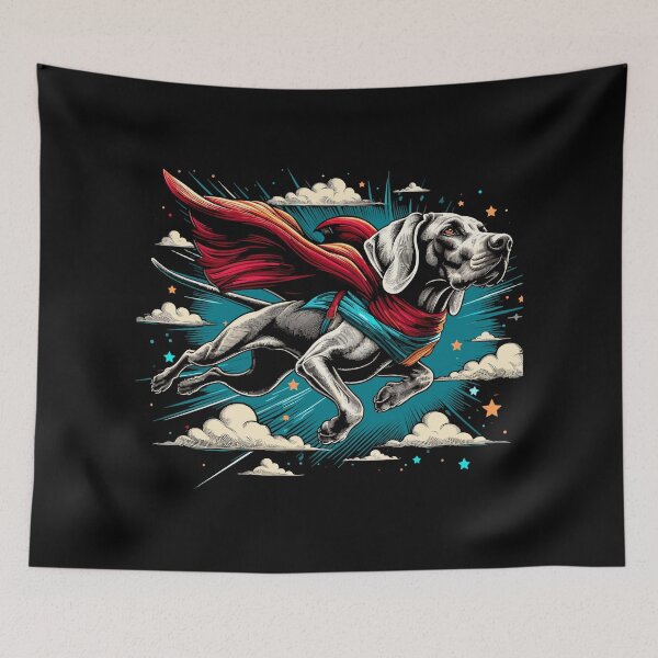 Item preview, Super Dog Weimaraner Weimi Cape Cloak Gift designed and sold by Pineapple-Tree.