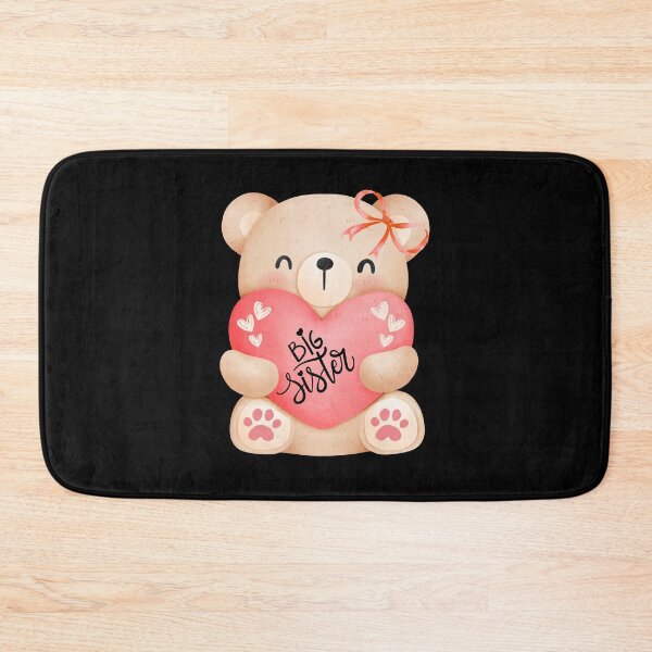 Item preview, Big sister love teddy bear with heart  designed and sold by ClickATee Store .