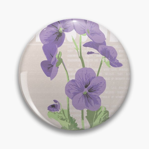 Item preview, Birth Month Flowers | February Violet designed and sold by jennacreates.