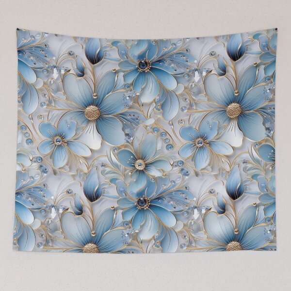Item preview, Art Deco Floral Jewellery Design designed and sold by mittie101.
