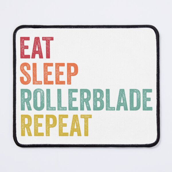 Item preview, Eat Sleep Rollerblade Repeat designed and sold by SarahJisri.