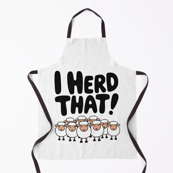 Item preview, I Herd That! Cute Sheep Herd Pun designed and sold by PMCreative.