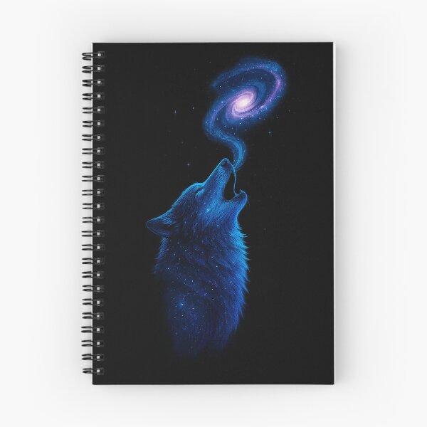Item preview, Galaxy Wolf – Howling at the Stars designed and sold by OrbitOdyssey.