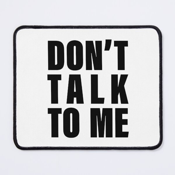 Item preview, "Introvert Warning" Brutalist Statement Collection DON'T Talk to Me! - for light background designed and sold by PixelPunny.