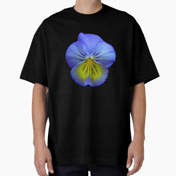 Vista previa del artículo con la obra «camiseta de flores azules», diseñado y vendido por RAdsgn.