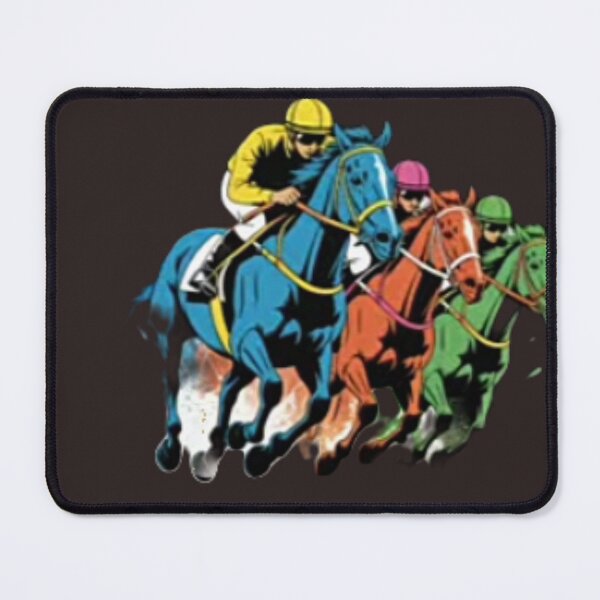 Item preview, Galloping horses horserace illustrator  designed and sold by  Mudikeys.