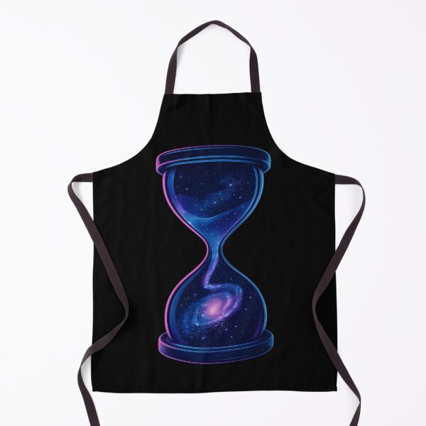 Item preview, Floating Hourglass – Time Spills Stars designed and sold by OrbitOdyssey.