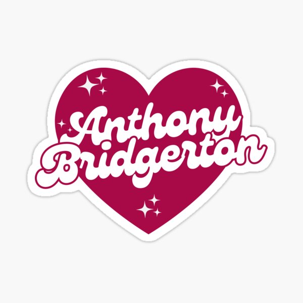 Aperçu de l'œuvre Autocollant Anthony Bridgerton créée et vendue par baranskini.