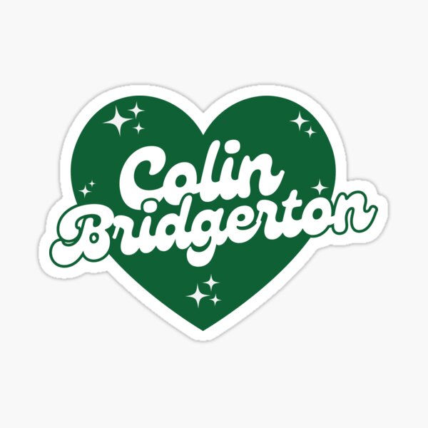 Aperçu de l'œuvre Autocollant Colin Bridgerton créée et vendue par baranskini.