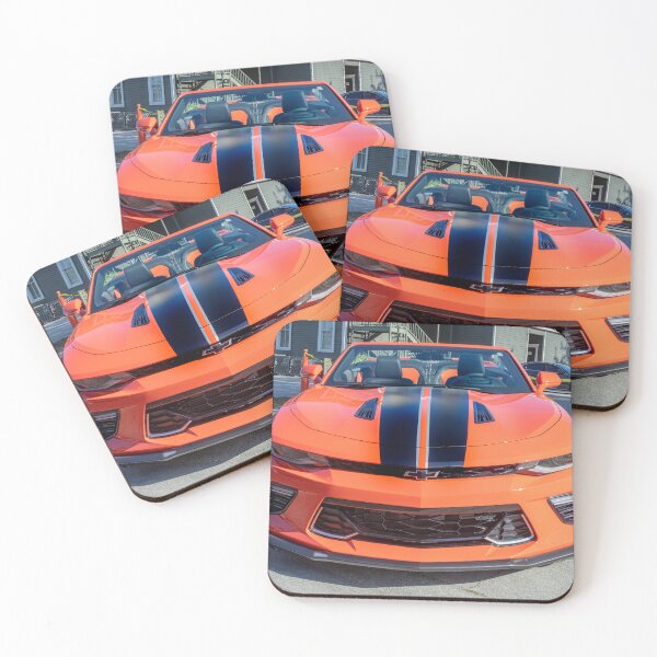 Item preview, 2018 Orange Chevrolet Camaro SS Convertible X203 designed and sold by RichFrancoCars.