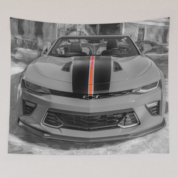 Item preview, 2018 Orange Chevrolet Camaro SS Convertible X204 designed and sold by RichFrancoCars.