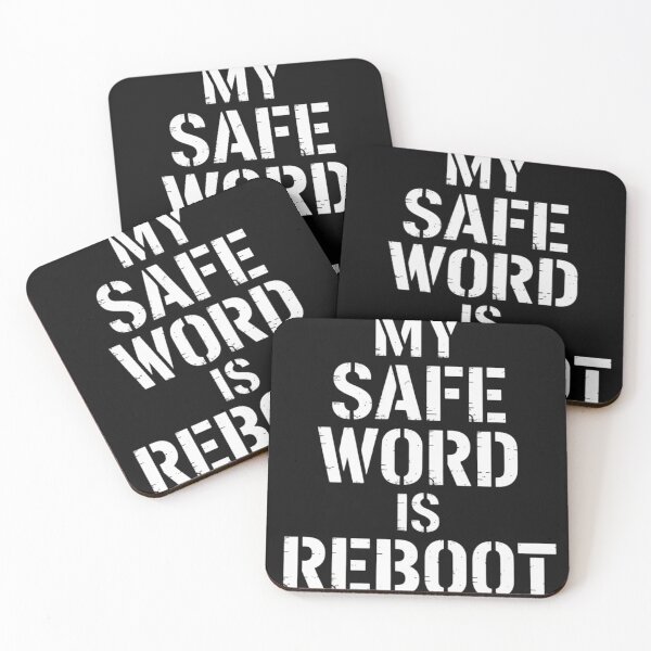 Item preview, Reboot Safe Word designed and sold by SignumShop.