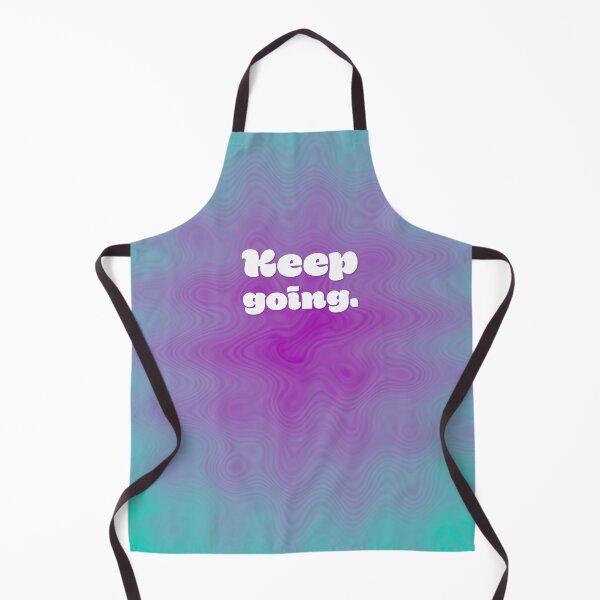 Item preview, Keep Going - Teal and Violet Wave designed and sold by sillyjess.