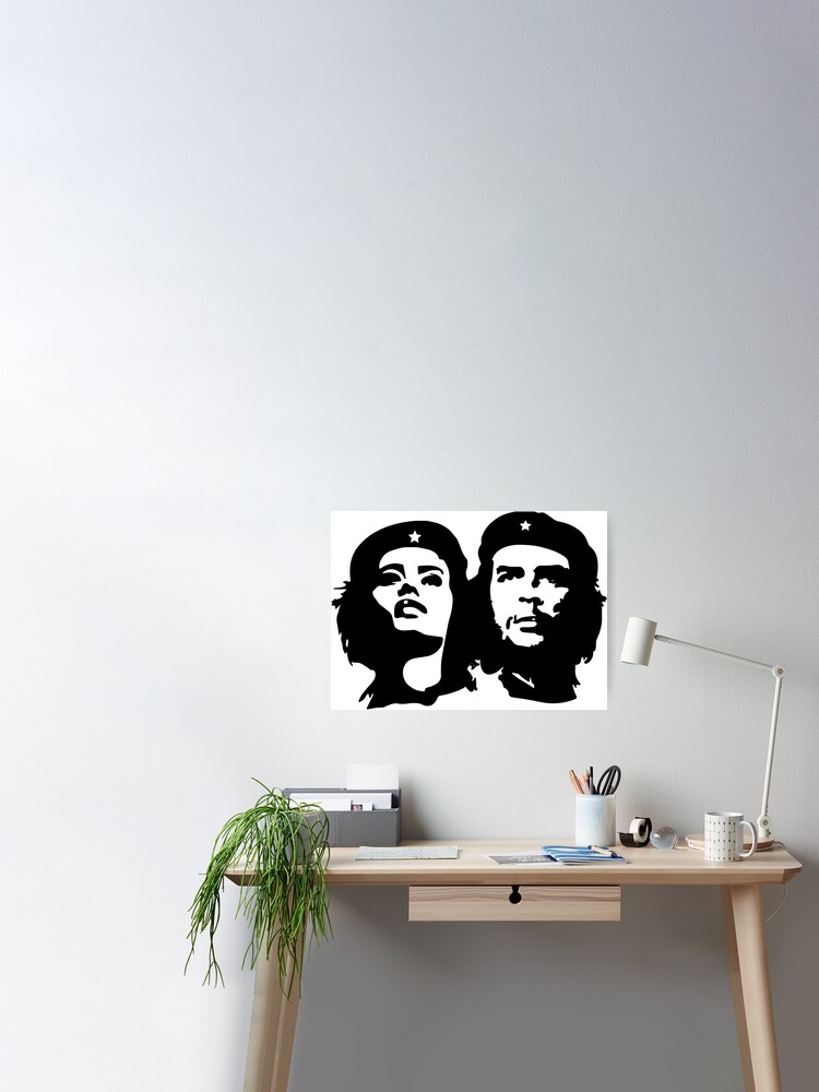 Poster « Che Guevara et Tania Tamara Bunke la femme Che Aimé 1 », par SofiaYoushi | Redbubble
