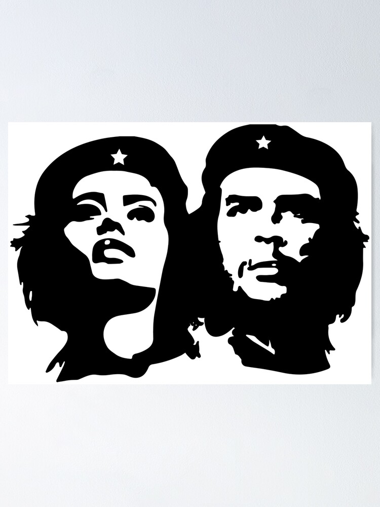 Poster « Che Guevara et Tania Tamara Bunke la femme Che Aimé 1 », par SofiaYoushi | Redbubble