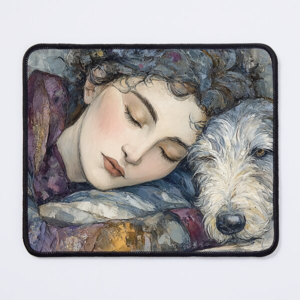Item preview, Belle Epoque Deerhound designed and sold by aghnadarragh.