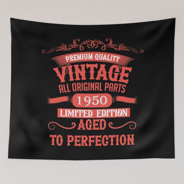 Item preview, Born in 1950 vintage 75th birthday gift designed and sold by Alexaltay.
